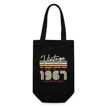 Vintage 1967 Cadeau d’anniversaire - Sac à bouteille - noir - Devant