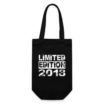 Limited Edition 2018 Geburtstag 2018 Geburtstag - Geschenkbeutel für Flaschen - Schwarz - Vorne
