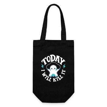Bodybuilding Powerlifting Weightlifting Fitness - Gift Bag for Bottles - black - Front