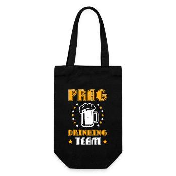 Prague Drinking Team - Gift Bag for Bottles - black - Front