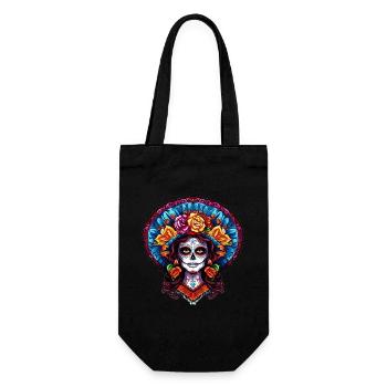 La Catrina : La fête d’Halloween ne meurt jamais - Sac à bouteille - noir - Devant