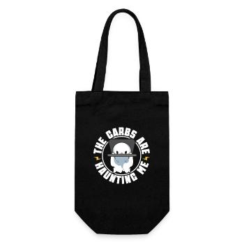 Bodybuilding Powerlifting Gewichtheben Fitness - Geschenkbeutel für Flaschen - Schwarz - Vorne