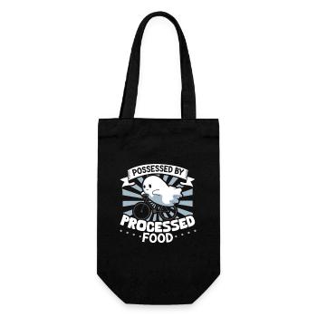 Bodybuilding Powerlifting Gewichtheben Fitness - Geschenkbeutel für Flaschen - Schwarz - Vorne