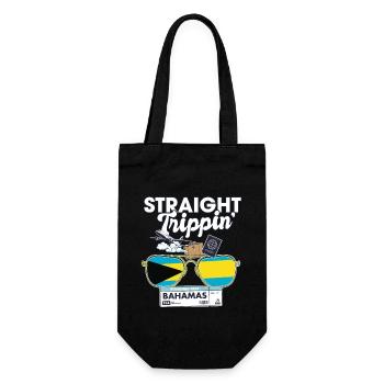 Straight Trippin' Bahamas Vacation Tour Travel - Gift Bag for Bottles - black - Front