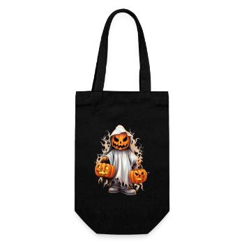 Halloween Spooky Jack O'Lantern Disguise - Gift Bag for Bottles - black - Front