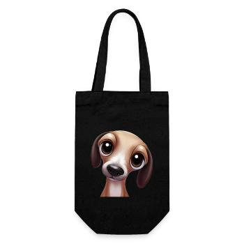 Œuvre d’art de Greyhound Racing - Sac à bouteille - noir - Devant