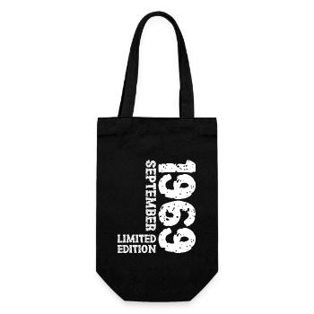 1969 Septembre Edition Limitée 54ème Anniversaire Décoration - Sac à bouteille - noir - Devant