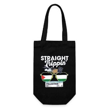 Straight Trippin' Palestine Vacation Tour Travel - Sac à bouteille - noir - Devant