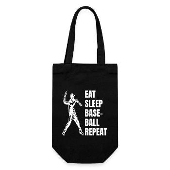 Baseball Baseball Player Baseball Baseball Team - Gift Bag for Bottles - black - Front