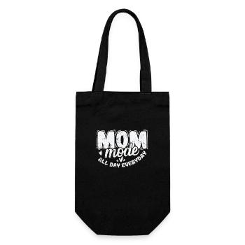 Mom Fashion All Day Everyday Mother's Day Mommy - Gift Bag for Bottles - black - Front