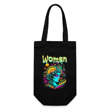 woman - Sac à bouteille - noir - Devant