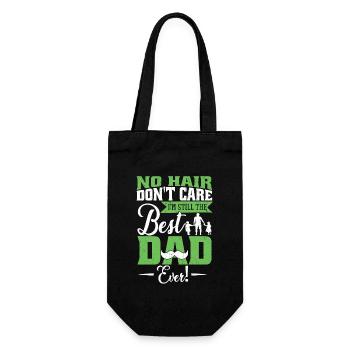 Best Dad Ever - Gift Bag for Bottles - black - Front