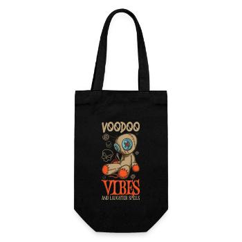Sorcière Occulte Gothique Sombre Satanique Impie - Sac à bouteille - noir - Devant