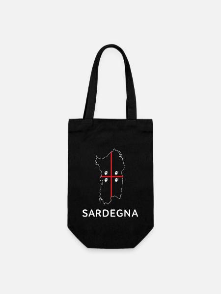 Sardaigne Île Méditerranée Italie Tourisme - Sac à bouteille - noir