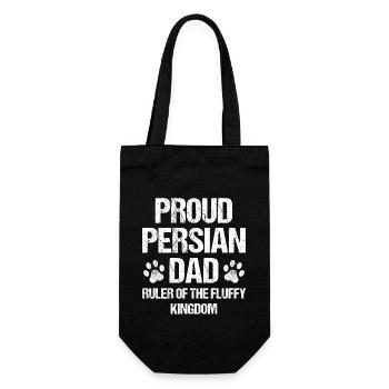 Chat persan Chat Amoureux Propriétaire de chat Persan Longhair C - Sac à bouteille - noir - Devant
