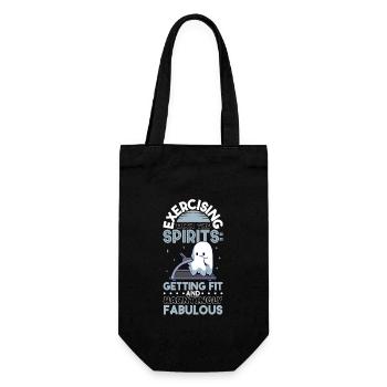Bodybuilding Powerlifting Weightlifting Fitness - Gift Bag for Bottles - black - Front