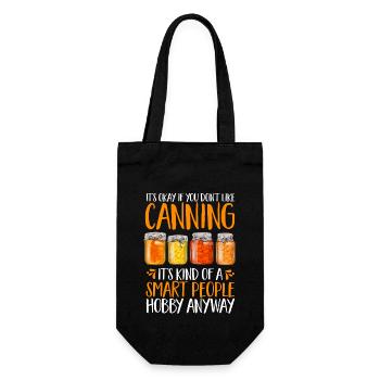 Mise en conserve, mise en conserve, mise en conserve, conservation des aliments - Sac à bouteille - noir - Devant