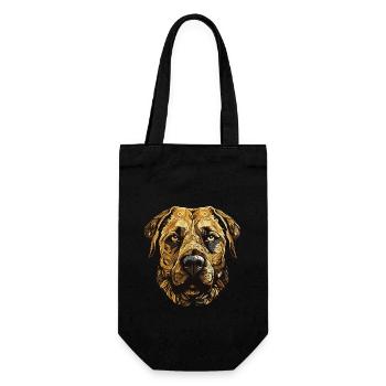 Kangal Hund Portrait - Geschenkbeutel für Flaschen - Schwarz - Vorne