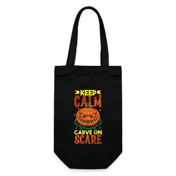 Citrouille effrayante Costume d’Halloween Automne Automne - Sac à bouteille - noir - Devant