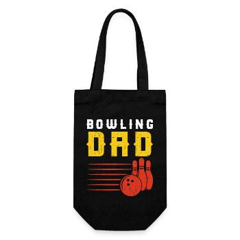 Bowling - Gift Bag for Bottles - black - Front