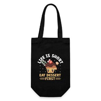 Baking Bakery Pastry Confectioner Baker Confection - Gift Bag for Bottles - black - Front