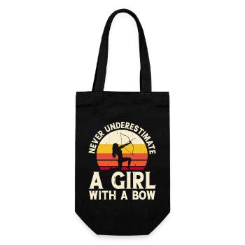 Archer Archery - Gift Bag for Bottles - black - Front