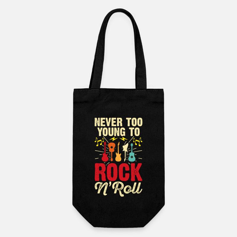 Rock n Roll Rock And Roll - Sac à bouteille - noir