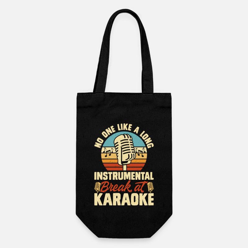 Karaoké - Sac à bouteille - noir