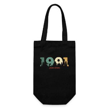 Vintage Nature 1991 Cadeau d’anniversaire - Sac à bouteille - noir - Devant