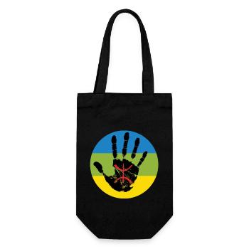 AMAZIGH BERBER KABYLE Z AMAZIGH - Geschenkbeutel für Flaschen - Schwarz - Vorne
