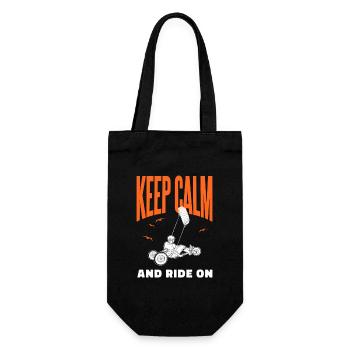 Beach Kite Windracer Land Kite Kite Beach Sailor - Gift Bag for Bottles - black - Front