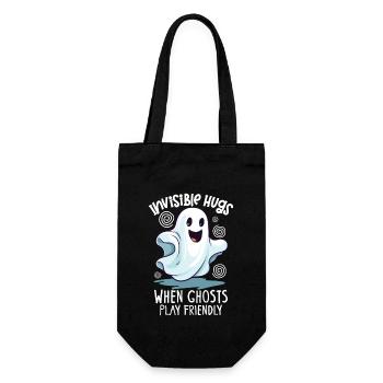 Recherche paranormale Chasseur de fantômes d’Halloween - Sac à bouteille - noir - Devant
