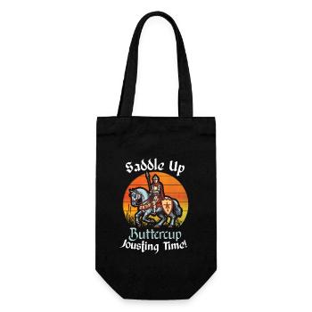 Knights Knights Medieval Renaissance Armor - Gift Bag for Bottles - black - Front