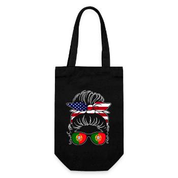 Super petit pain désordonné américain portugais pour le - Sac à bouteille - noir - Devant