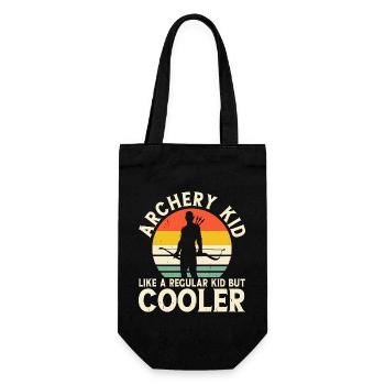 Archer Archery - Gift Bag for Bottles - black - Front