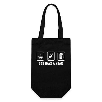 365 jours par an - Bière - Cerf - - Sac à bouteille - noir - Devant