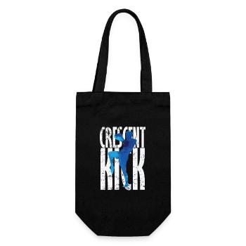 Crescent Kick Kickboxing - Geschenkbeutel für Flaschen - Schwarz - Vorne