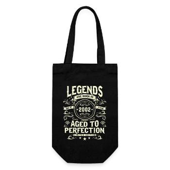 Millésime légendaire 2002 - Sac à bouteille - noir - Devant