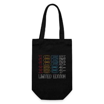 Edition Limitée 1957 Anniversaire 1957 Vintage Rétro - Sac à bouteille - noir - Devant