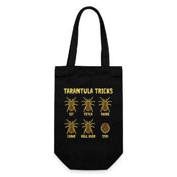 Tarantula breeder spider owner tarantula - Gift Bag for Bottles - black - Front