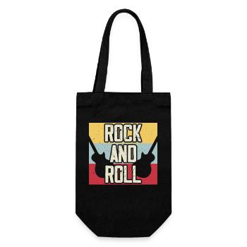 Rock And Roll - Geschenkbeutel für Flaschen - Schwarz - Vorne