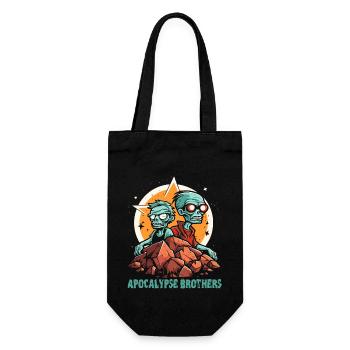 Les Zombies des Apocalypse Brothers - Sac à bouteille - noir - Devant