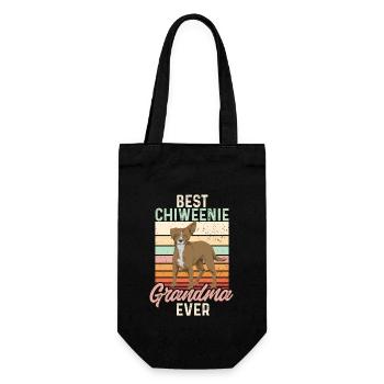 Chiweenie Chien - Sac à bouteille - noir - Devant