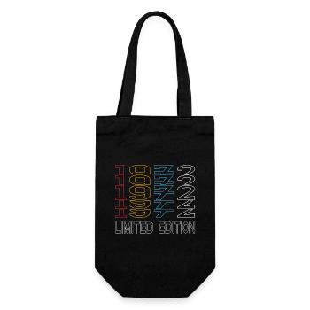 Limited Edition 1972 Geburtstag 1972 Vintage Retro - Geschenkbeutel für Flaschen - Schwarz - Vorne