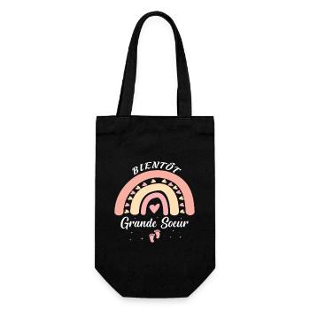 Enfant Enfant Future Grande Soeur - Sac à bouteille - noir - Devant