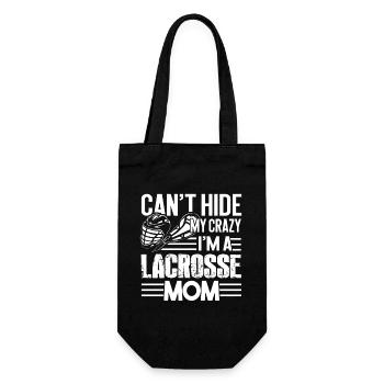 Lacrosse Crazy Lacrosse Mom - Gift Bag for Bottles - black - Front
