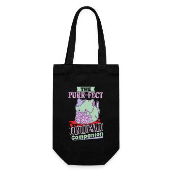 Zombie Cat Undead Kitty Horror Meow Creepy - Sac à bouteille - noir - Devant