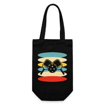 Pickleball - Gift Bag for Bottles - black - Front