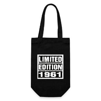 Edition Limitée 1961 Anniversaire 1961 Vintage Rétro - Sac à bouteille - noir - Devant
