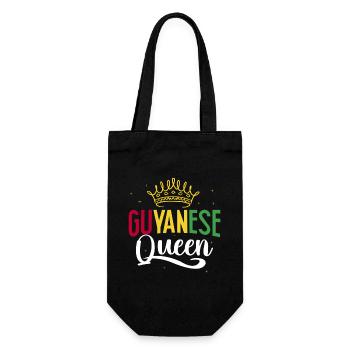 Guyana Flag Guyanese Guyana - Gift Bag for Bottles - black - Front